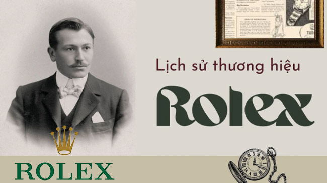 Lịch sử về thương hiệu đồng hồ Rolex 