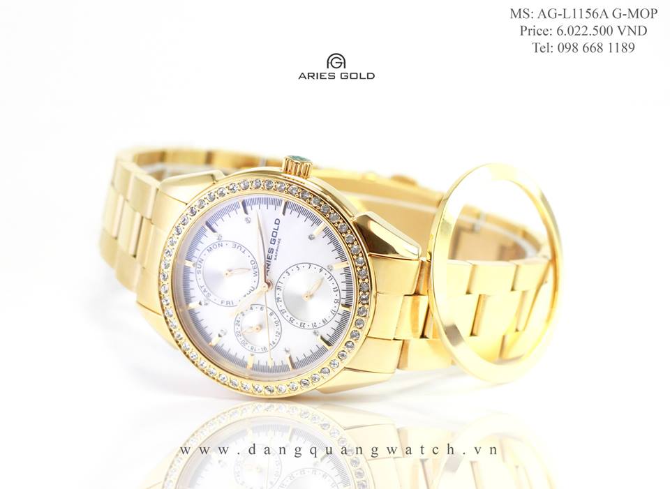 đồng hồ nữ aries gold AG-L1156A G-MOP