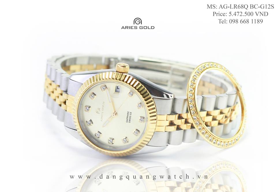 đồng hồ nữ aries gold LR68Q BC-G12S