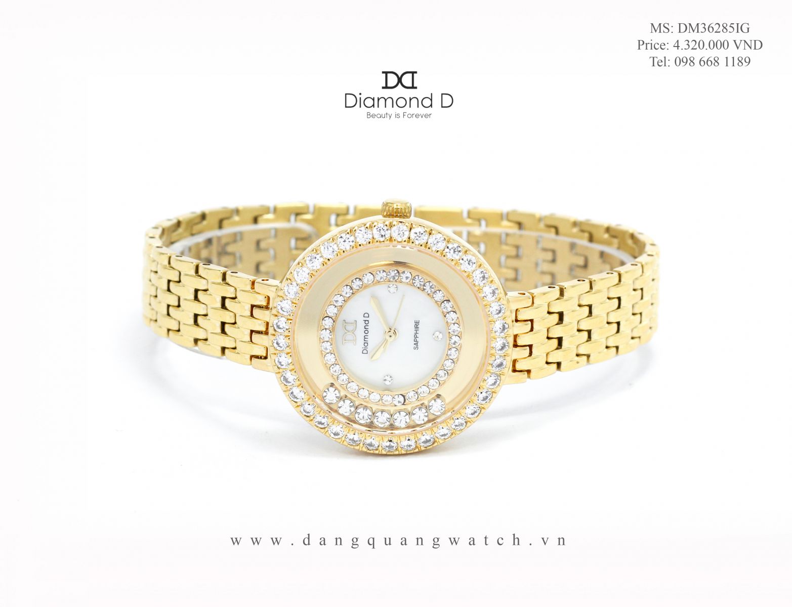 đồng hồ diamond d DM36285IG