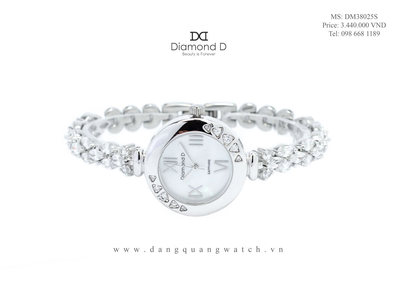 đồng hồ diamond d DM38025S