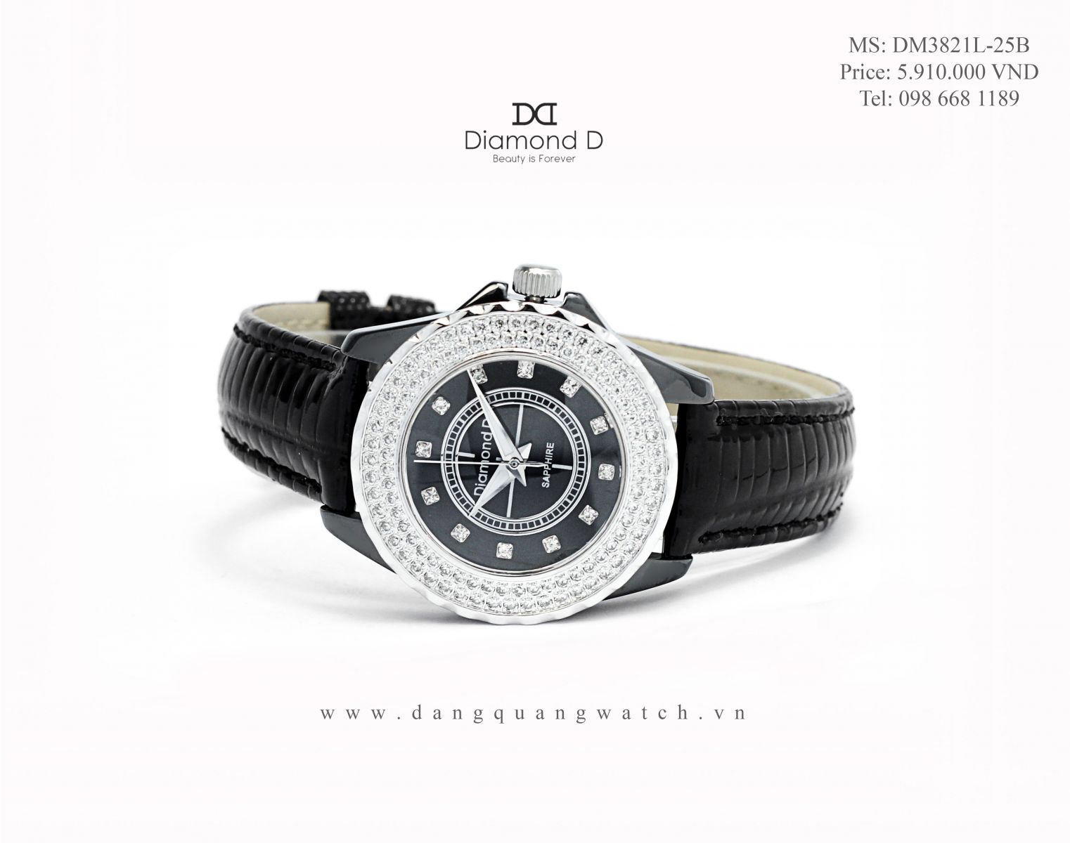 đồng hồ diamond d DM3821L-25B