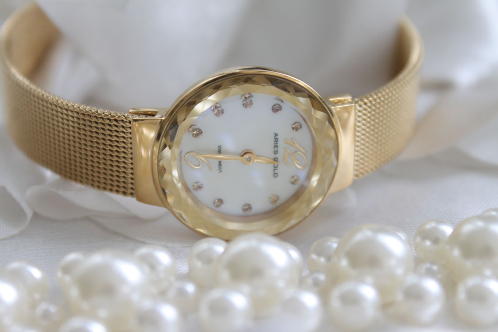 đồng hồ nữ aries gold AG-L135 G-MOP