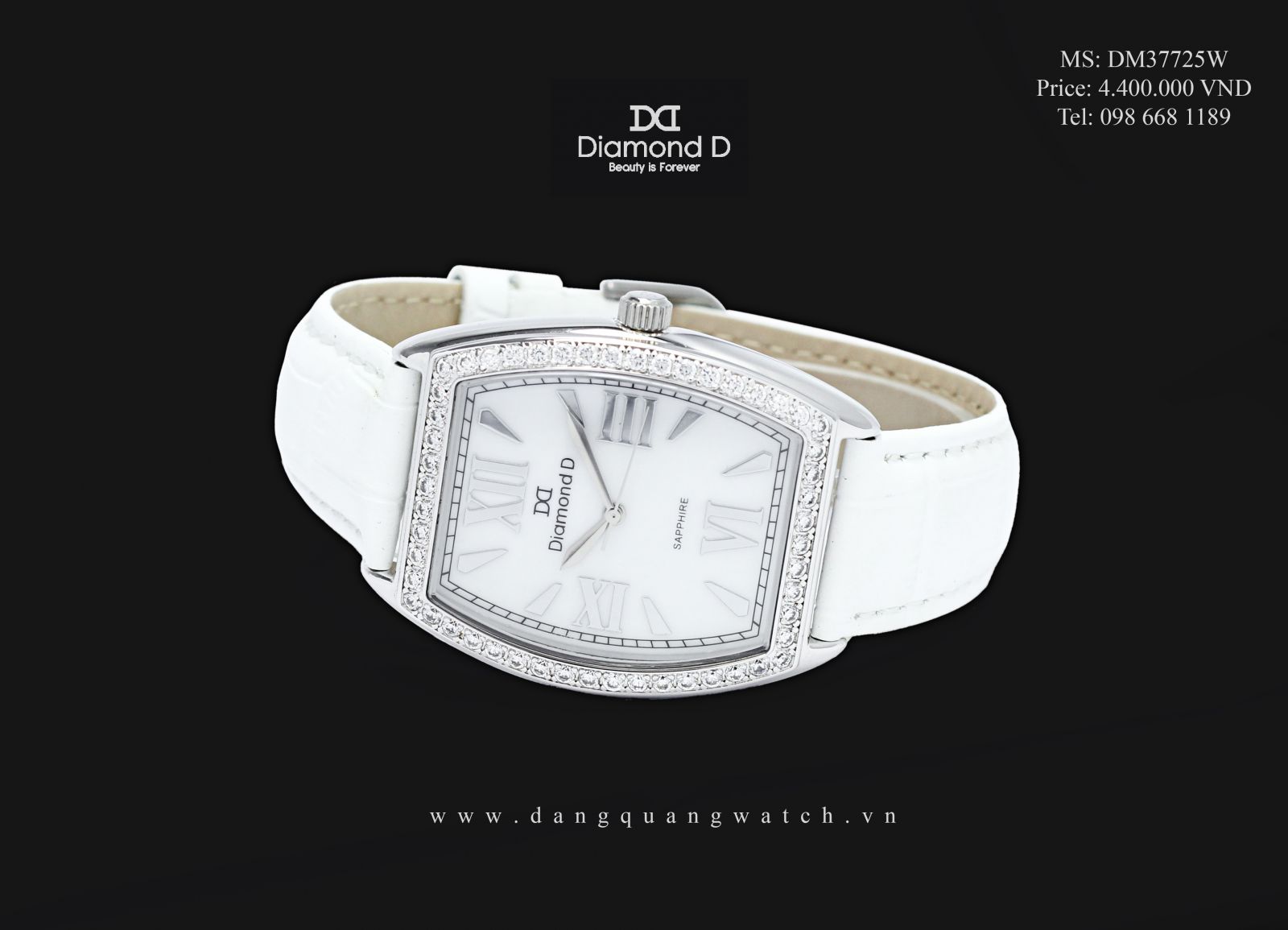 đồng hồ diamond d DM37725W
