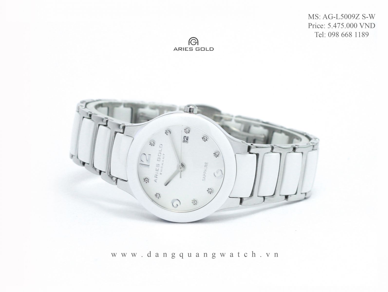 đồng hồ aries gold AG-L5009Z S-W