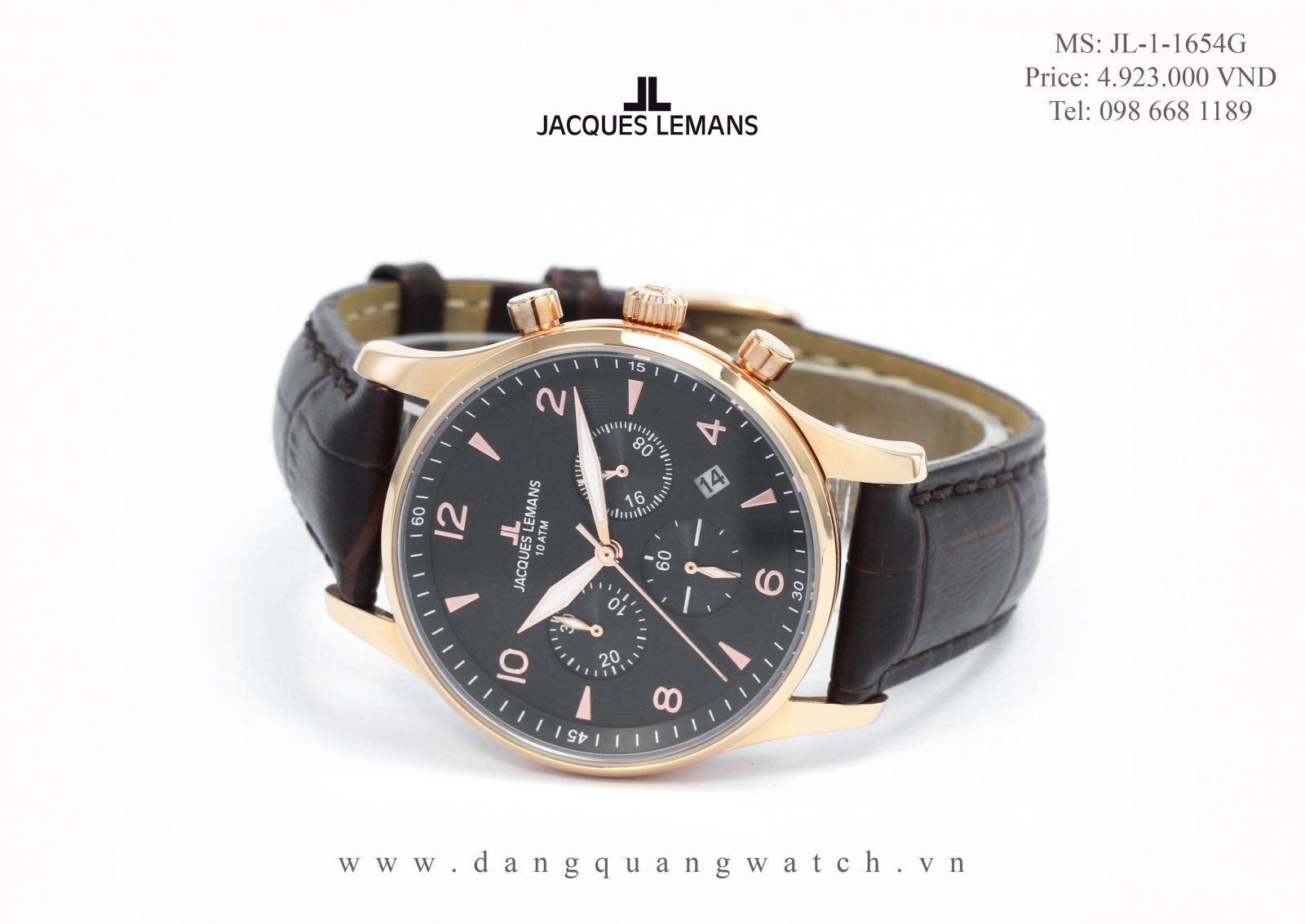đồng hồ jacques lemans 1-1654G