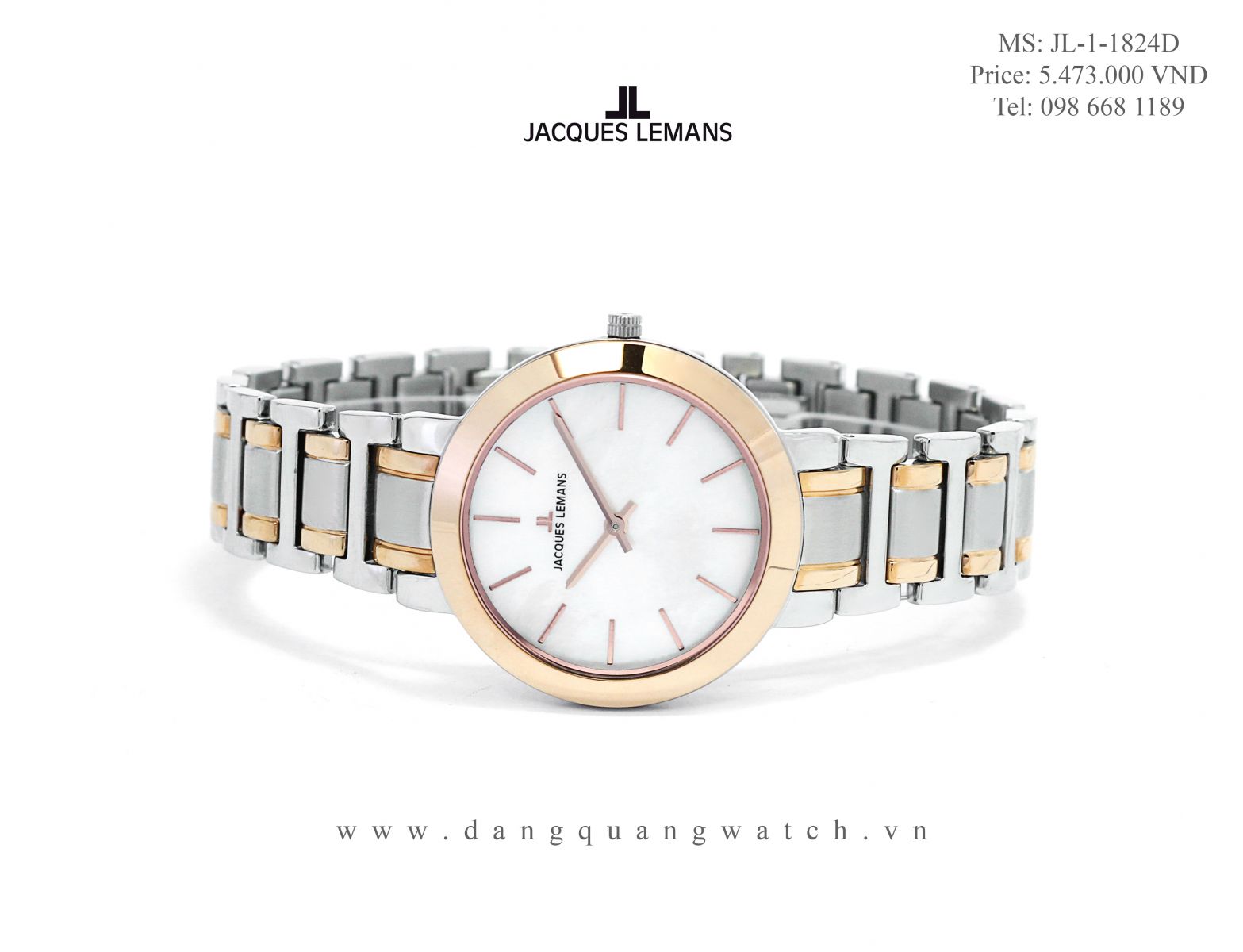 Đồng hồ nữ jacques lemans 1-1824D  