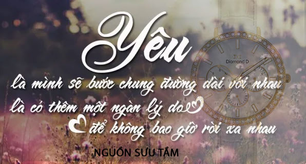 Câu nói hay về tình yêu