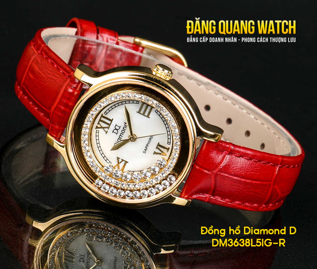 Đồng hồ Diamond D DM3638L5IG-R