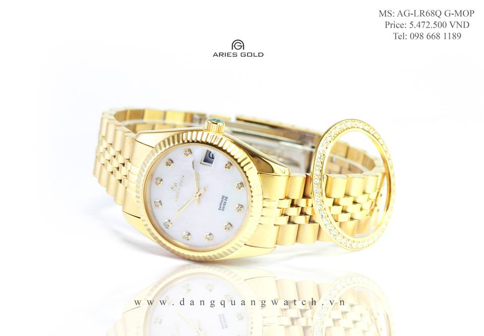 đồng hồ aries gold LR68Q G-MOP