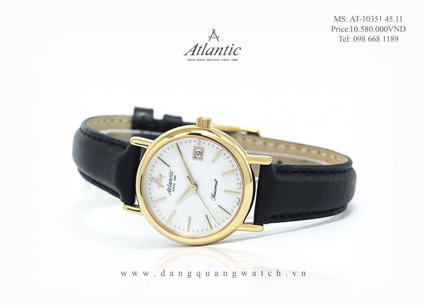 đồng hồ nữ atlantic 10351.45.11