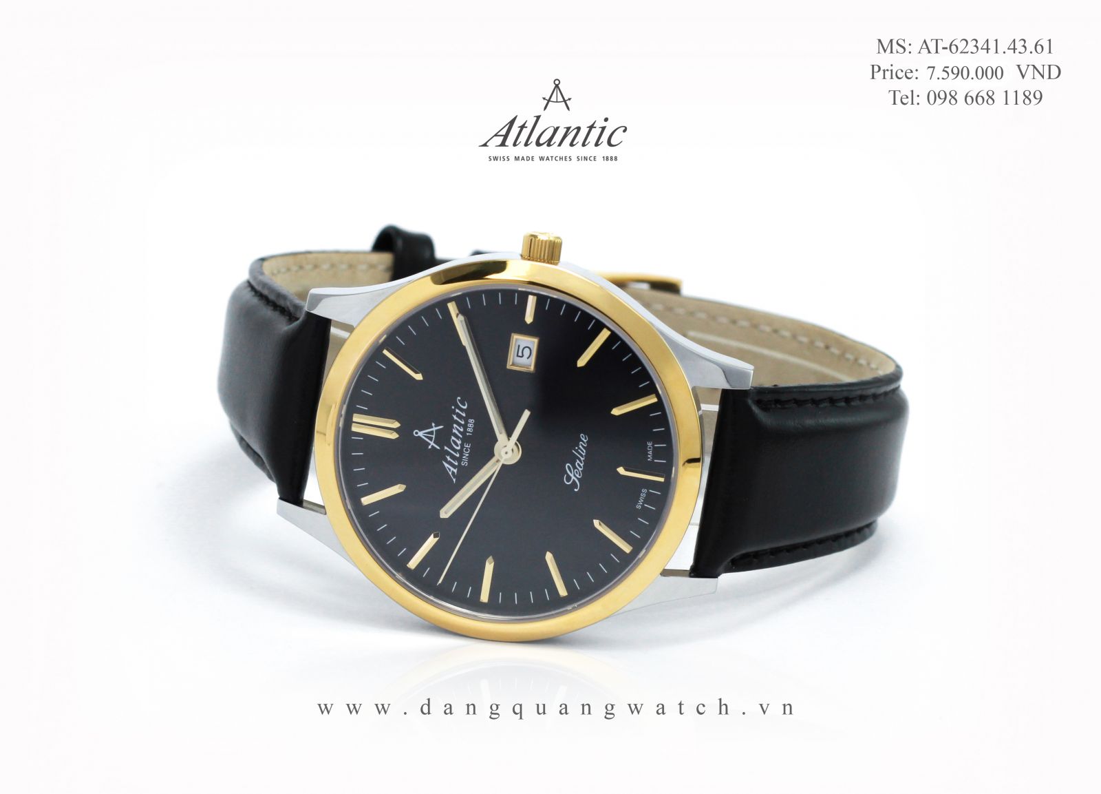 đồng hồ nam atlantic 62341.43.61