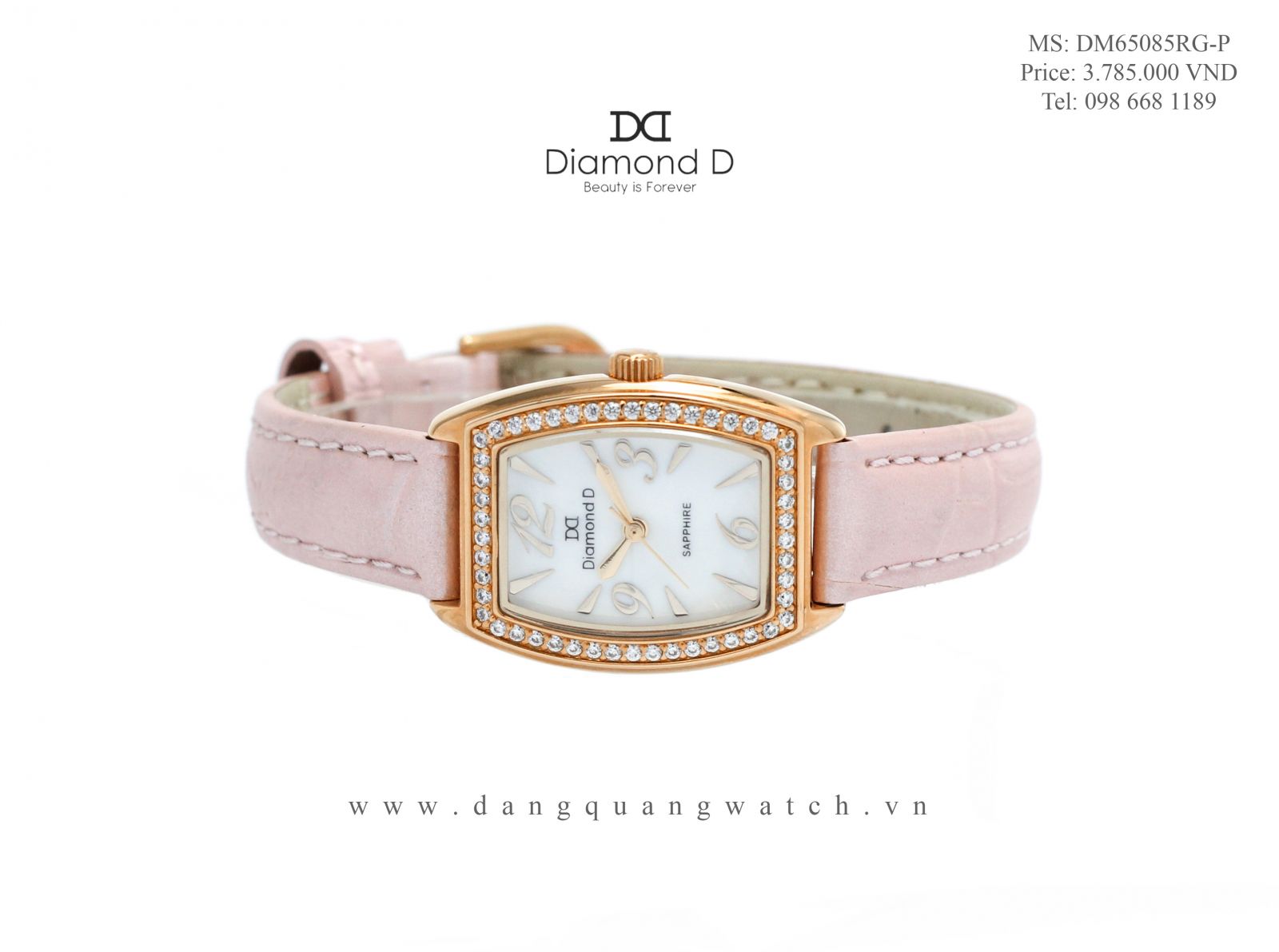 đồng hồ diamond d DM65085RG-P
