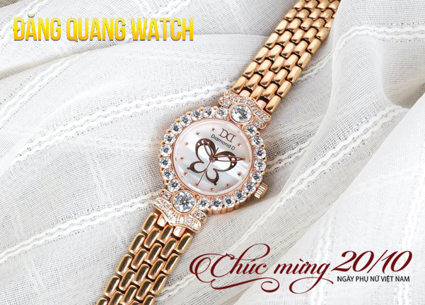 Đồng hồ nữ Diamond D món quà ý nghĩa 20/10