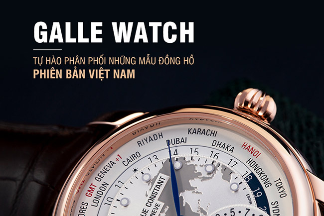Một số mẫu đồng hồ Thụy Sỹ nổi tiếng tại Galle Watch
