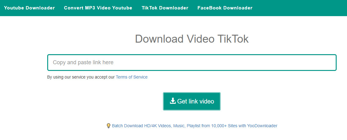 X2convert tải video tiktok