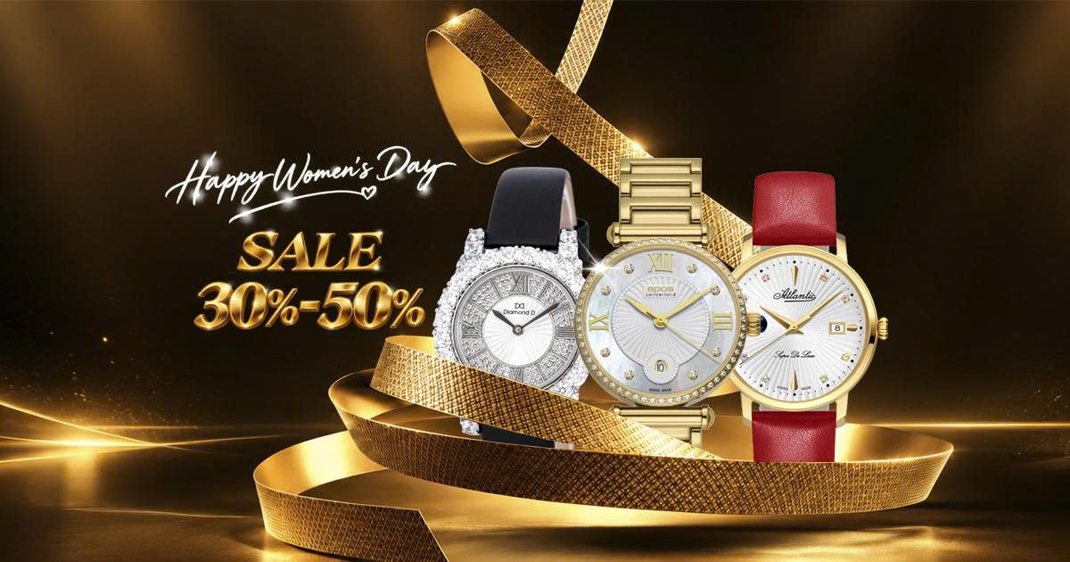 20/10 – Hiểu điều phụ nữ muốn, chọn quà đúng gu cùng Đăng Quang Watch