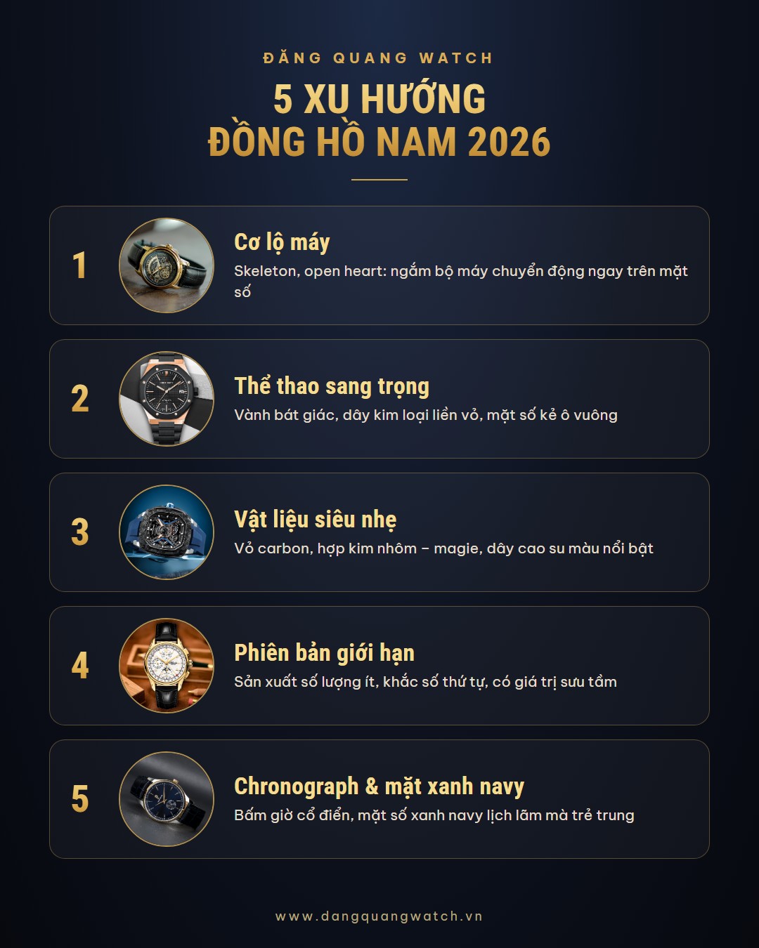xu huong dong ho 2026