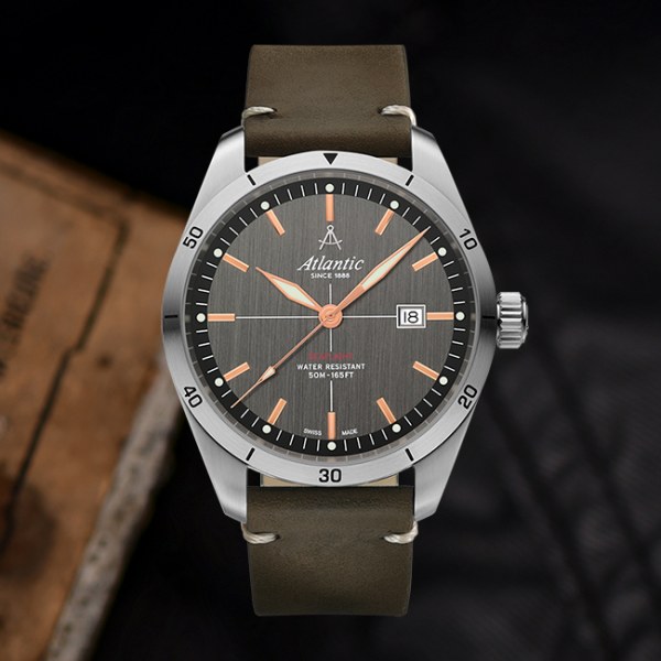 Đồng hồ Atlantic Swiss  AT-70351.41.41R