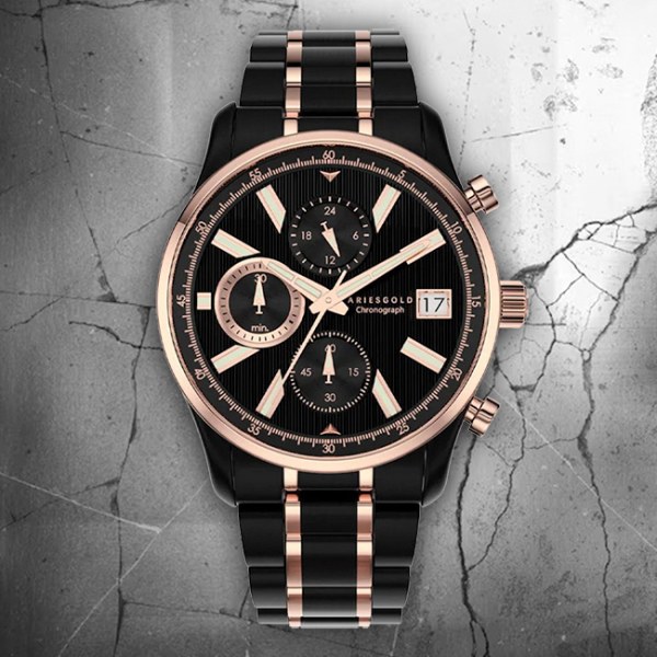 Đồng hồ Aries Gold AG-G7020 BKRG-BKRG