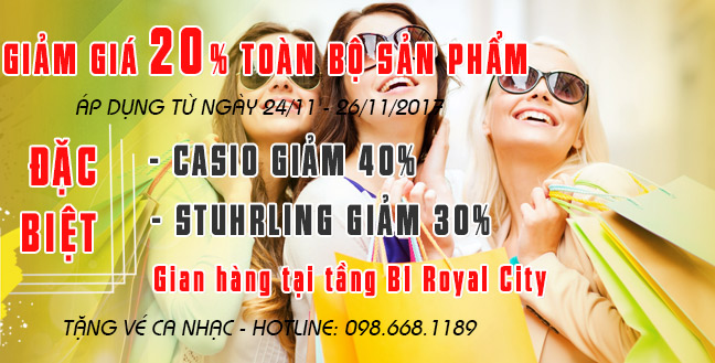BIG SALE 40% NHÂN DỊP BLACK FRIDAY CHỈ CÓ TẠI ĐĂNG QUANG WATCH - Tin khuyến mại | Đăng Quang Watch