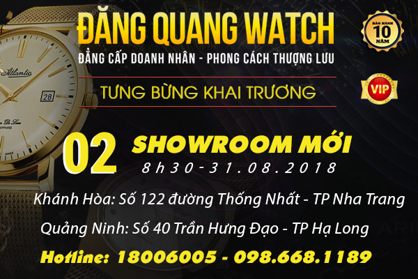 Tưng bừng khai trương cơ sở mới cùng nhiều ưu đãi từ Đăng Quang Watch - Tin khuyến mại | Đăng Quang Watch