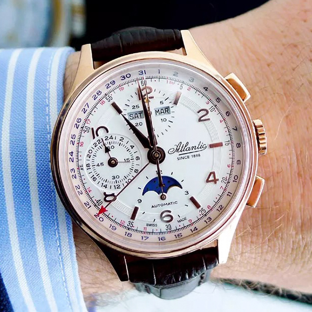 Đồng Hồ Nam Atlantic Swiss AT-55851.44.25