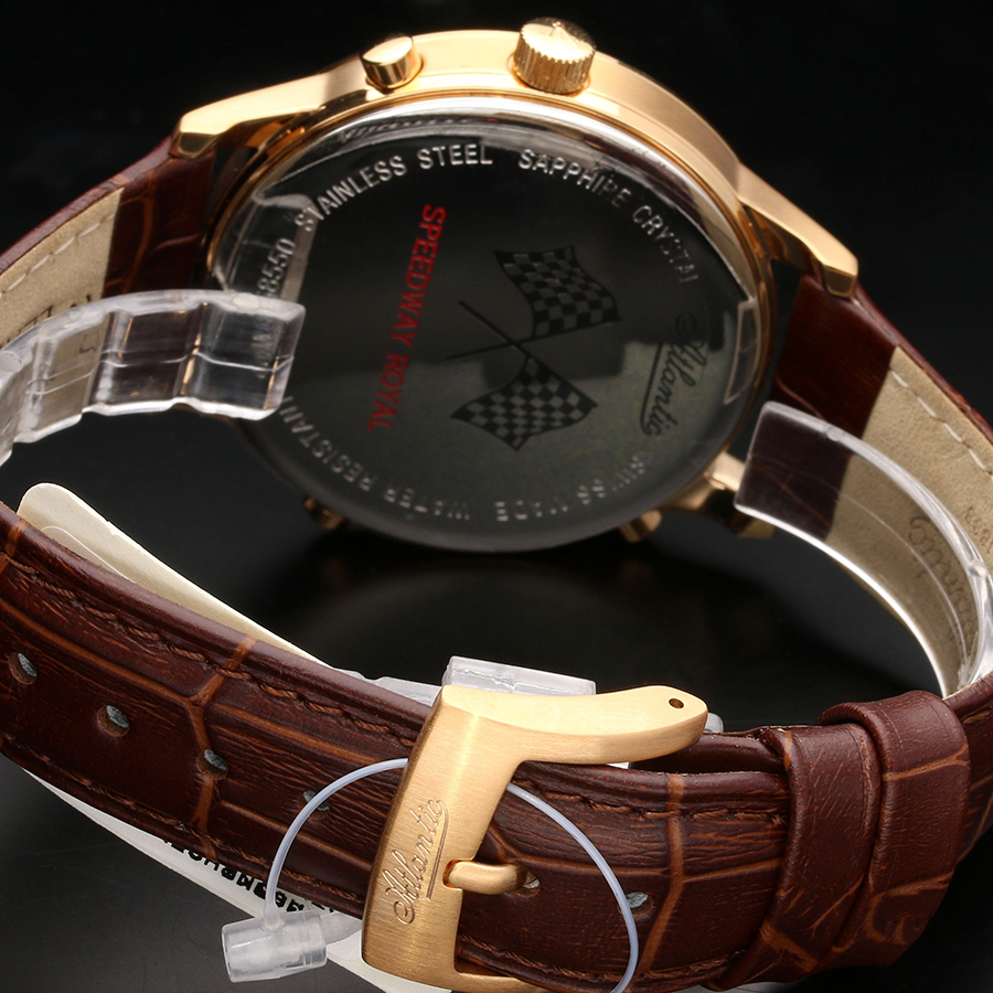Đồng Hồ Nam Atlantic Swiss AT-68550.44.45R