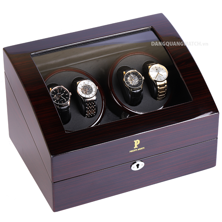 Hộp Philippe Auguste 4 Ngăn Xoay 6 Ngăn Bày WW4-6/E