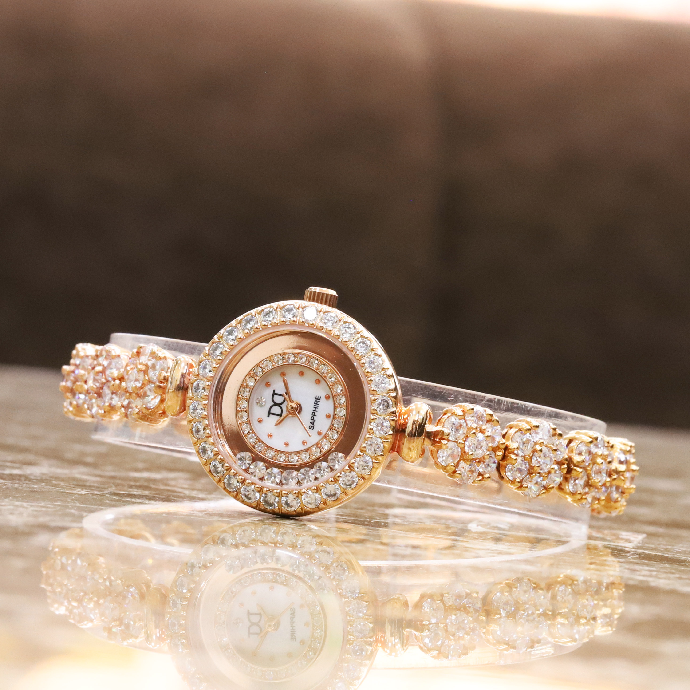 Đồng Hồ Nữ Diamond D DM5308B5RG
