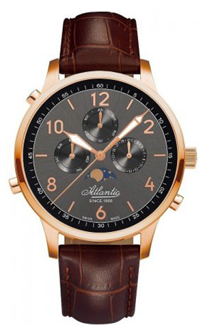 Đồng Hồ Nam Atlantic Swiss AT-68550.44.45R