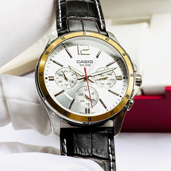 Đồng Hồ Nam Casio CA-MTP-1374L-7AVDF