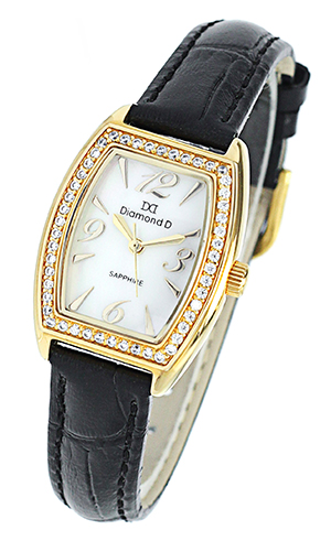 Đồng Hồ Nữ Diamond D DM65085IG-B