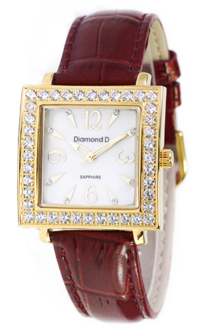 Đồng Hồ Nữ Diamond D DM36375IG-R